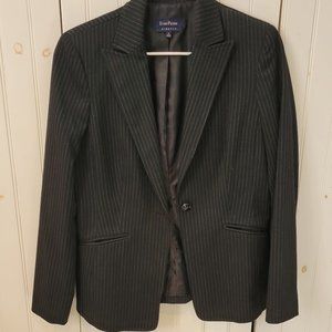 Chalk Stripe Stretch Evan-Picone Blazer